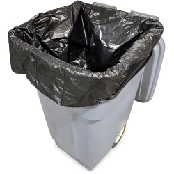56 Gallon Repro Trash Bags - 2 Mil - 100/case