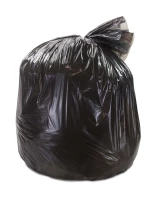60 Gallon Black 38 x 58 Regular Duty Trash Bags