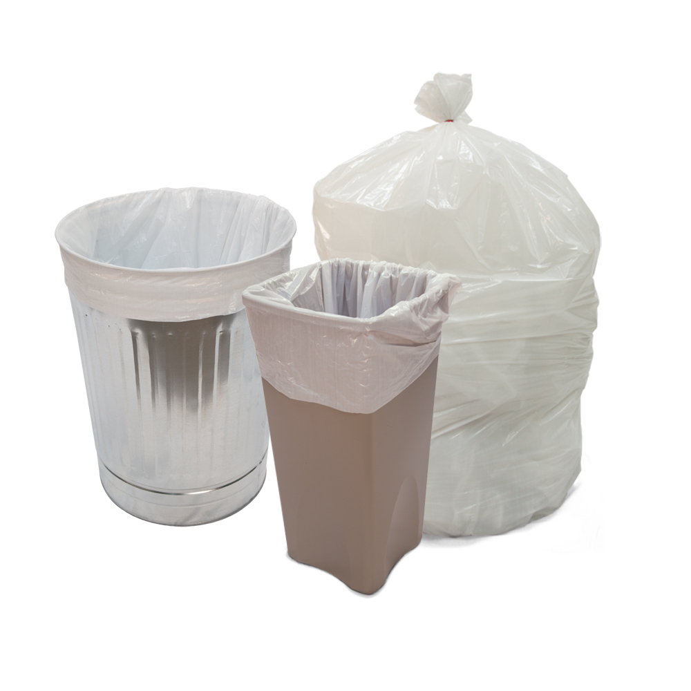 White Trash Bags and Garbage Can Liners 15 Off Coupon TB716