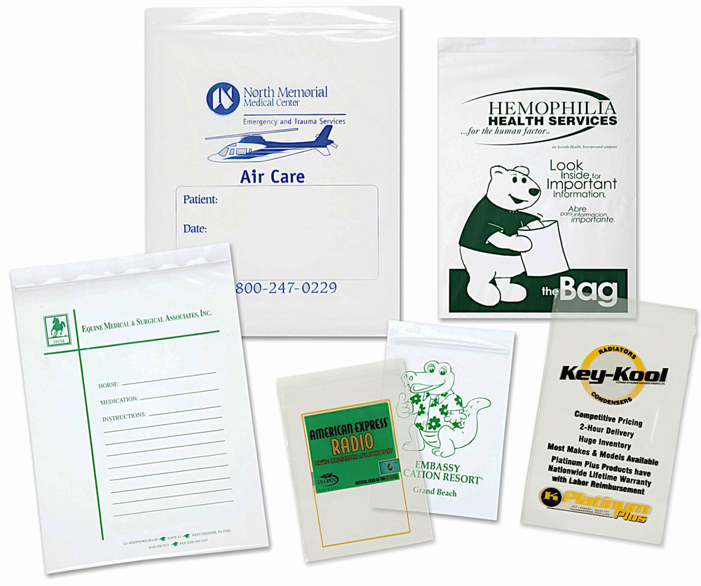 Promotional Zip Lock Bags Custom Printed