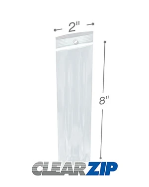 2x8 4Mil Blue Line Economy Zip Locking Plastic Bags 2x8 4Mil Blue Line Economy Zip Locking Plastic Bags
