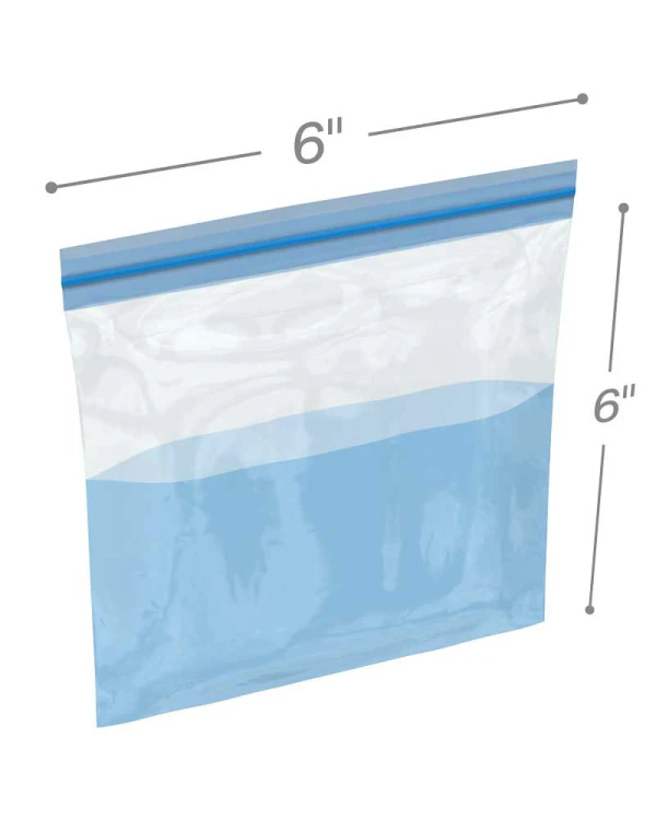 6 x 6 Leakproof Zipper Locking Bags 6 x 6 Leakproof Zipper Locking Bags