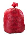 44 Gallon Red Medical Waste Trash Bags