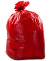 1.3 mil 30x43 Inch 131443PROR01 Imprinted Red Polyethylene Case of 200 MediChoice Biohazard Can Liner 20-30 Gallon