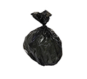 8 Gallon Black Small Trash Bags -  24 in x 23 in
