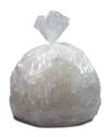 33 Gallon Clear Regular Duty Trash Bags - 0.5 Mil