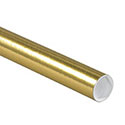 2 x 6 Gold Mailing Tubes