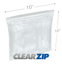 10 in x 10 in Polypropylene Zipper Bags