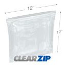 12 in x 12 in 2 Mil Polypropylene Zipper Bags