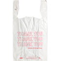 15 x 7 x 26   inThank You in High Density Take Out Bags