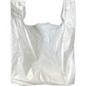 18 x 8 x 28 White T-Shirt Bags