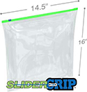 14.5x16 2.7Mil SliderGrip Zipper Bags