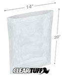 14 in x 20 in 1 Mil Poly Bags