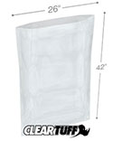 26 in x 42 in 1 Mil Poly Bags
