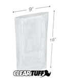 9 in x 18 in 1.25 Mil Poly Bags