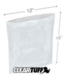12 in x 15 in 1.25 Mil Poly Bags