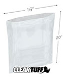 16 in x 20 in 1.25 Mil Poly Bags