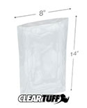 8 in x 14 in 2 Mil Poly Bags