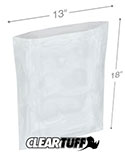 13 in x 18 in 2 Mil Poly Bags