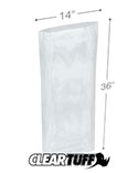 14 in x 36 in 2 Mil Poly Bags