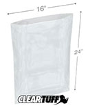 16 in x 24 in 2 Mil Poly Bags