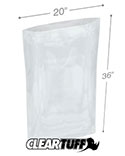 20 in x 36 in 2 Mil Poly Bags