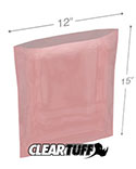 12 in x 15 in 2 Mil Anti-static Poly Bags