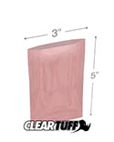 3 in x 5 in 4 Mil Anti-static Poly Bags
