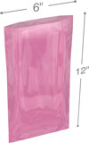 Pink 6 in x 12 in 6 mil Anti-Static Poly Bags