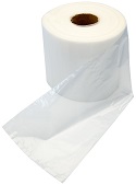 Clear Plastic Dust Collector Bags on Roll