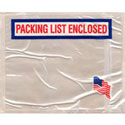 4.5 in x 5.5 in USA Flag PACKING LIST ENCLOSED
