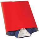 14 1/2 in x 19 in Red Poly Mailers