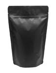 16 oz Stand Up Pouch Matte Black MBOPP/PET/ALU/LLDPE