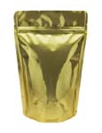 2 oz Stand Up Pouch Gold PET/ALU/LLDPE