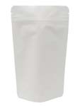 2 oz Stand Up Pouch Matte White MBOPP/PET/ALU/LLDPE
