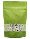 16 oz Rice Paper Stand Up Pouch Lime RICE PAPER/PET/LLDPE