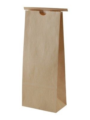1 lb Paper Bag - Kraft (Poly Lined)