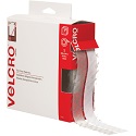 3/4 in x 15' Clear Velcro Tape Combo - Strips