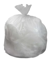 Recycling Trash Bags, Clear, 30 Gallon, 36 Count