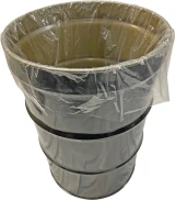 Maintenance Warehouse® 55-60 Gal 1.5 Mil Low-Density Trash Bag (100-Case)  (Black)