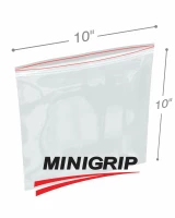 Gallon 10-1/2 x 11 2.7 Mil SliderGrip Zipper Bags