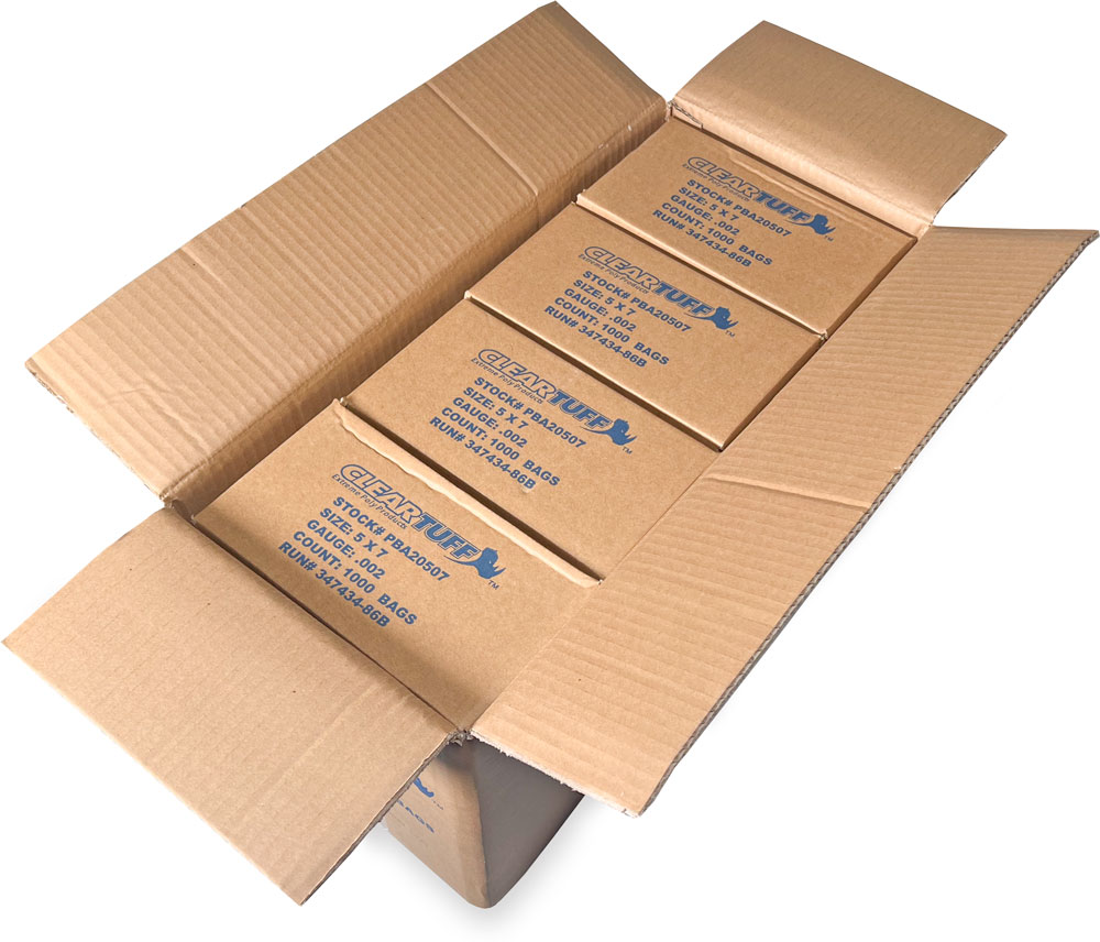 Master Case of 5 x 7 UV Protective Amber Bags