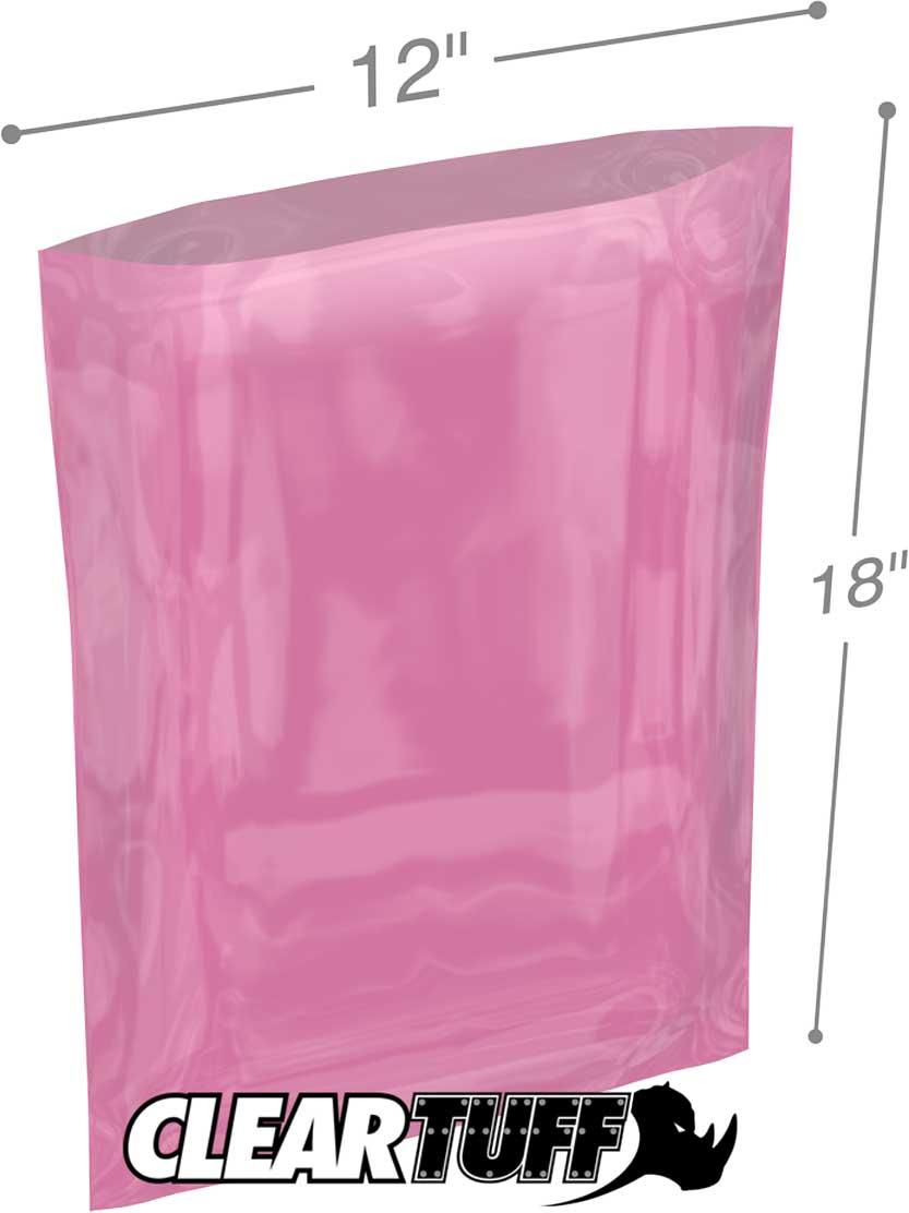 12" x 18" 6 mil AntiStatic Poly Bags