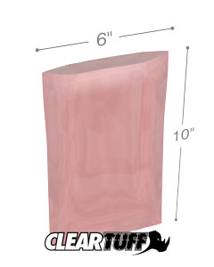 6x10 2mil Antistatic Poly Bags