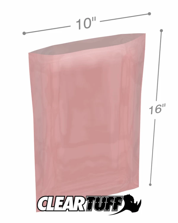 10x16 2mil Antistatic Poly Bags