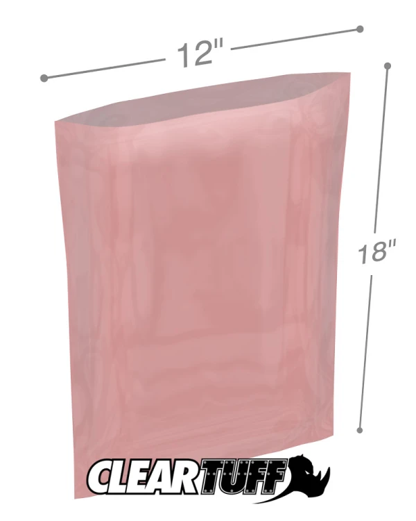 12 x 18 4 mil Antistatic Poly Bags 12x18 4mil Antistatic Poly Bags