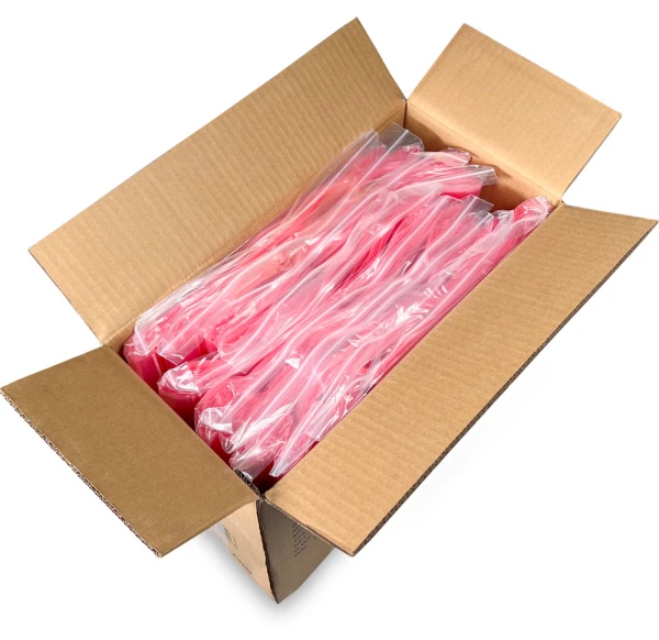 12 x 12 4-Mil Pink Anti Static Zip Bags - Minigrip Case 12 x 12 4 Mil Pink anti static locking bags Case