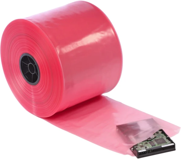 12 inch Anti Static Poly Tubing on Roll 4 Mil - 750 Roll