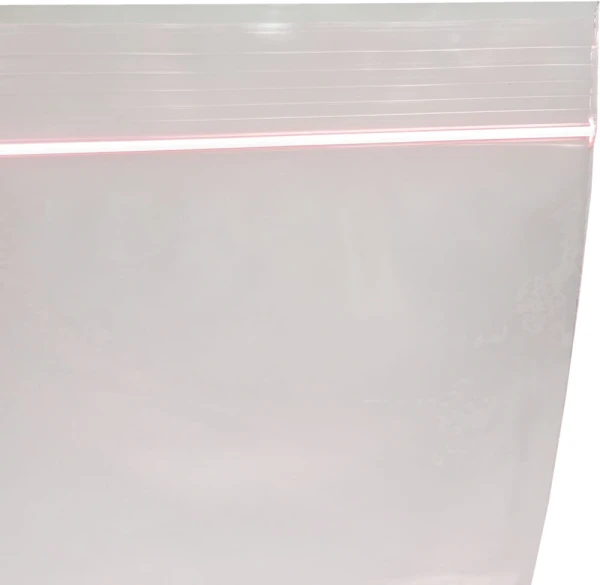 13x18 4-Mil Pink Anti Static Zip Bags - Minigrip Offset Lip & Ziplock Offset Lip & Ziplock 13x18 4 Mil pink anti static locking bags