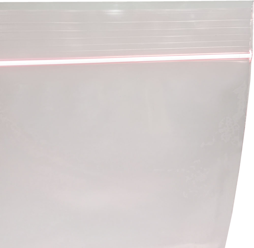 Offset Lip & Ziplock 13x18 4 Mil pink anti static locking bags